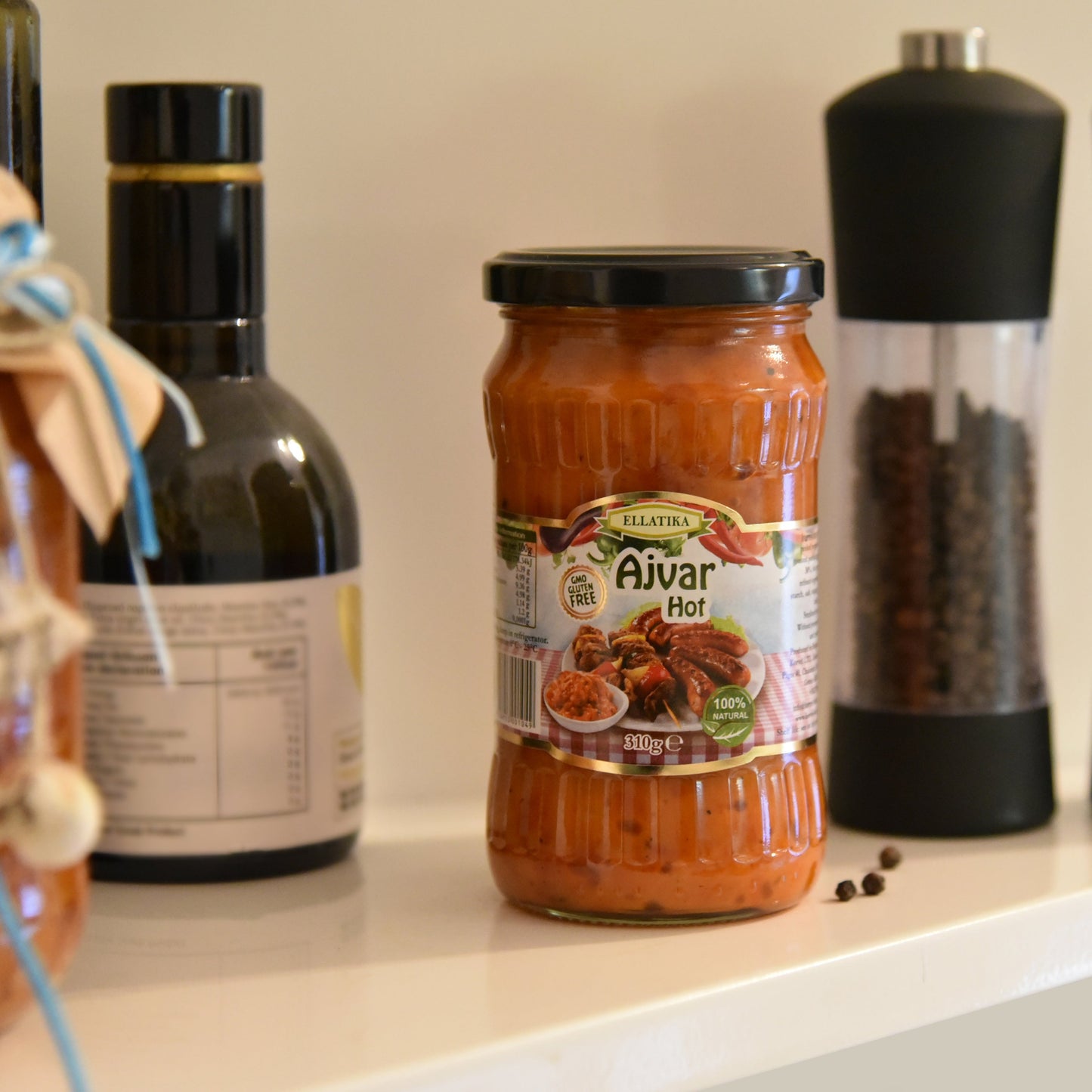 ELLATIKA Bulgarian Sauces - Ajvar Hot, 310g