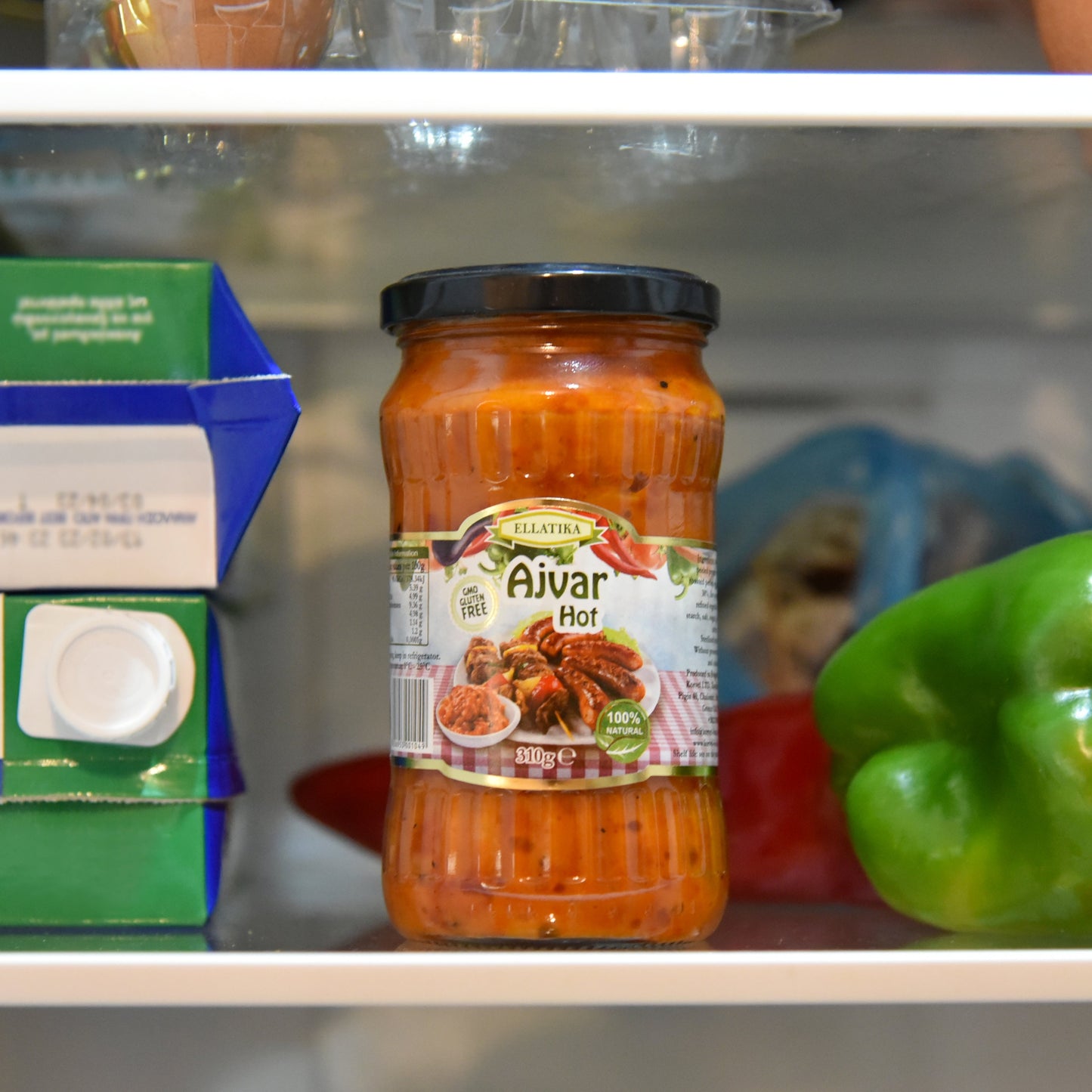 ELLATIKA Bulgarian Sauces - Ajvar Hot, 310g