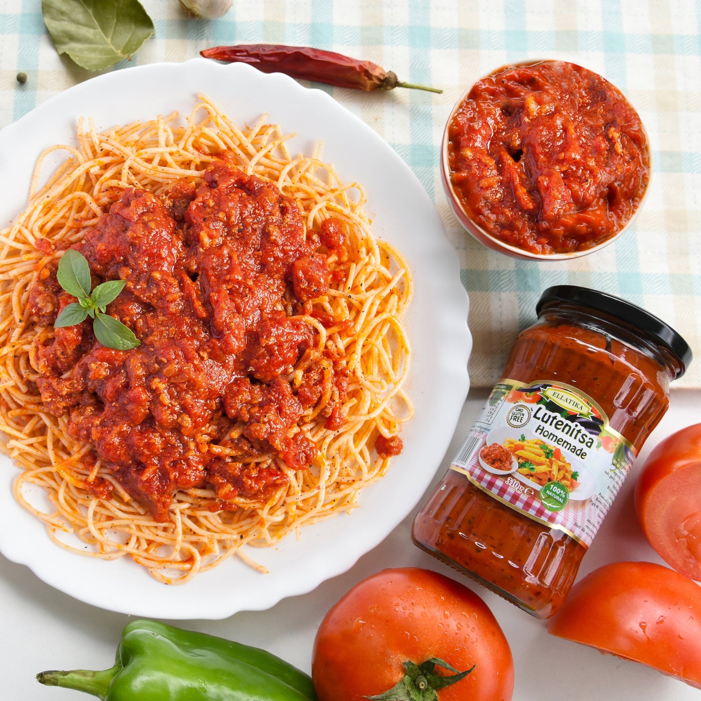 ELLATIKA Bulgarian Sauces - Lutenitsa Homemade, 310g