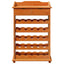 Wine Rack 35.4 x 23.6 x 11.8 in Solid Wood Pine