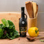 KORVEL Greek Extra Virgin Olive Oil Organic Premium PDO Kalamata, black Amphora 16.9 fl oz - 6 pack
