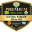 KORVEL Greek Extra Virgin Olive Oil Organic Premium PDO Kalamata, black Amphora 8.45 fl oz - 6 pack