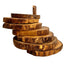 Olive Wood Coaster Set with Holder - 7 Pcs