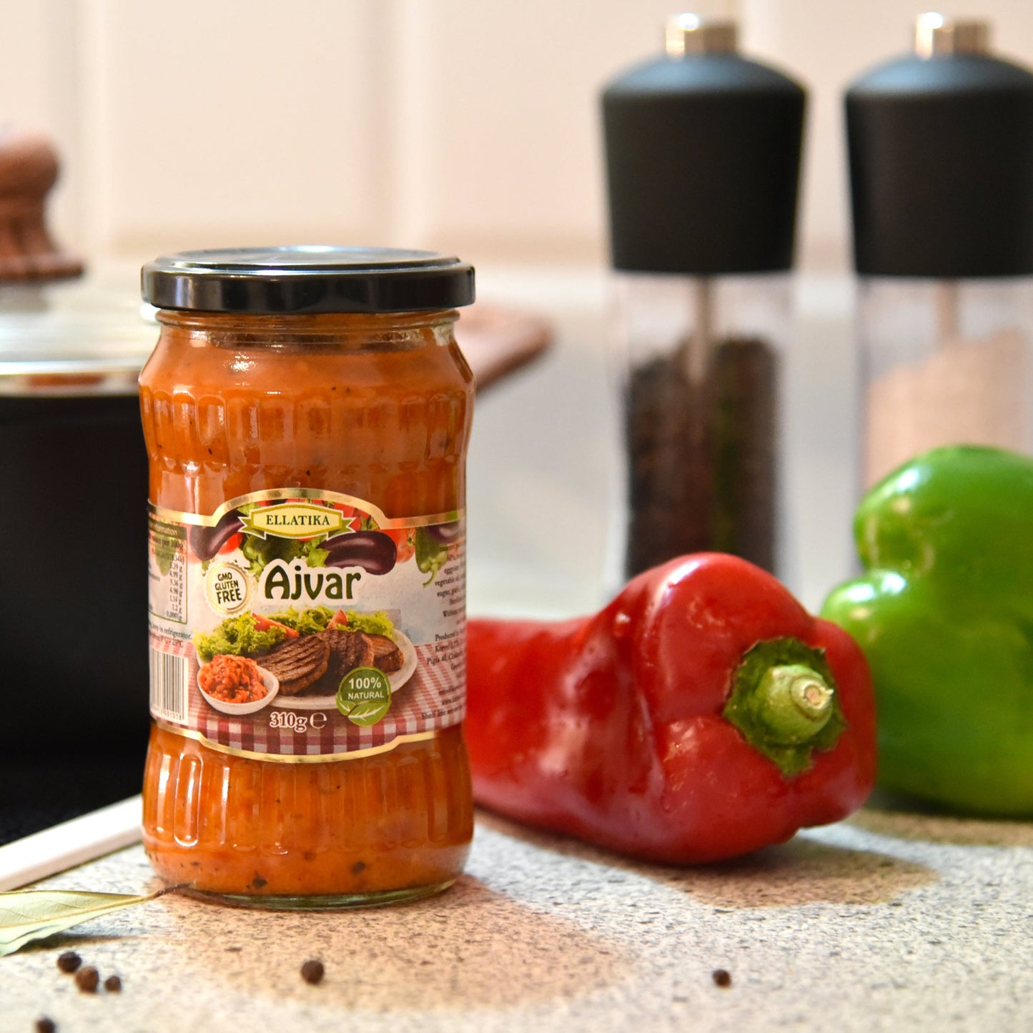 ELLATIKA Bulgarian Sauces - Ajvar, 310g